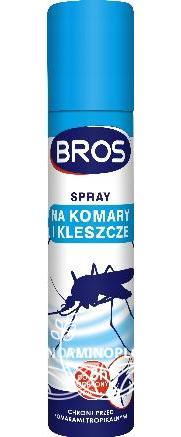 BROS spray na komary i kleszcze 90 ml