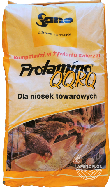 SANO Protamino QQRQ 25kg – mineralne uzupełnienie diety kur – materiał paszowy