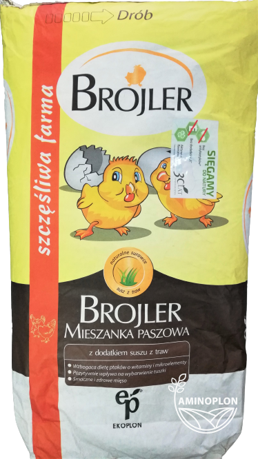 EKOPLON Brojler Grower – zdrowy tucz – materiał paszowy