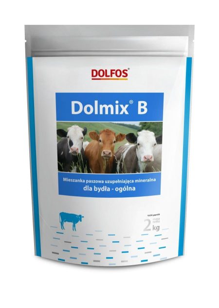 DOLFOS Dolmix B 2kg – witaminy dla bydła – materiał paszowy