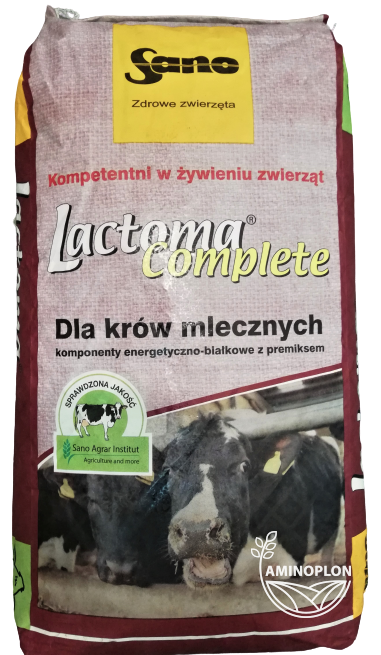 SANO Lactoma Complete 25kg – witaminy, minerały i drożdże dla krów mlecznych – materiał paszowy
