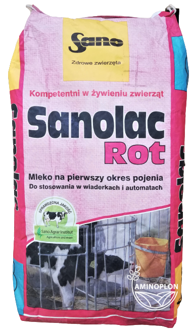 SANO Sanolac Rot 25kg – mleko zastępcze- materiał paszowy