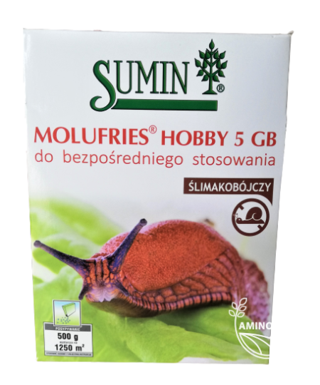 SUMIN Molufries 5GB – środek na ślimaki, trutka, granulat