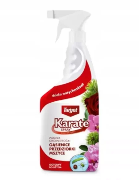 TARGET Karate Spray 750ml – zwalcza mszyce, miseczniki i inne szkodniki na roślinach ozdobnych