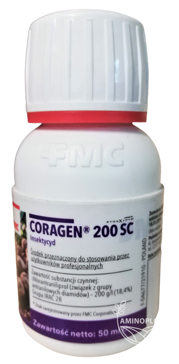 DU PONT Coragen (200 SC) – skuteczny środek owadobójczy (bielinek, stonka, zwójka, tantniś…), selektywny dla owadów pożytecznych