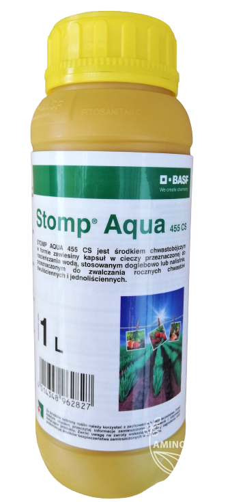 BASF Stomp Aqua (455CS) – skutecznie zwalcza chwasty w okresie ich kiełkowania i wschodów