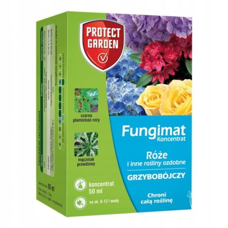 SBM Fungimat – preparat grzybobójczy do stosowania w uprawach róż i roślin ozdobnych