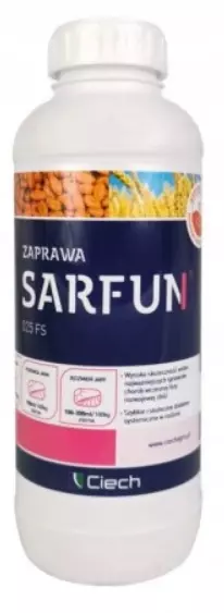 CIECH Sarfun (025FS) – zaprawa nasienna zbóż ozimych i jarych przeciw chorobom wczesnych faz rozwojowych – 1L