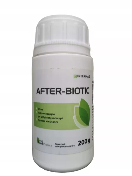 INTERMAG After Biotic – preparat probiotyczny poprawiający strawnośc paszy, trawienie, odbudowujący florę jelit *mat paszowy*