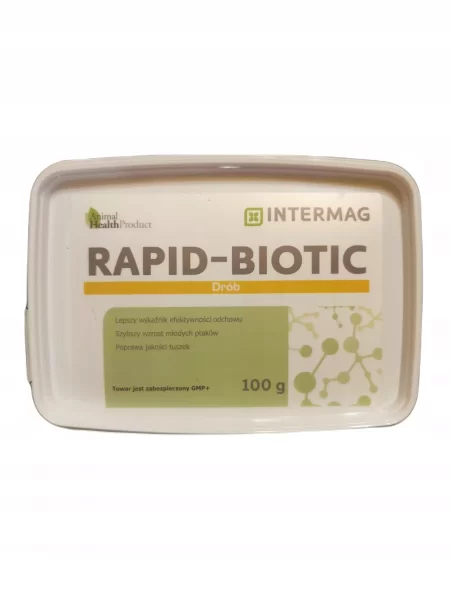 INTERMAG Rapid Biotic – stabilna mikroflora bakteryjna jelit, dobre trawienie, lepsze warunki chowu *mat paszowy*
