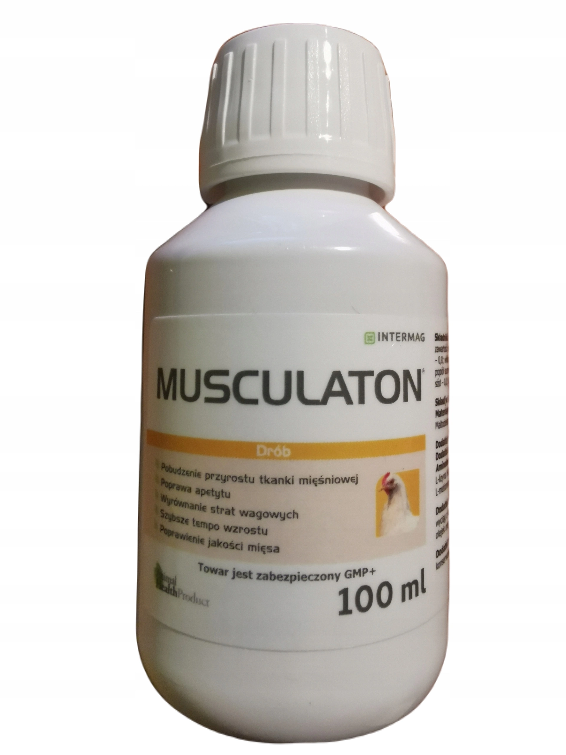 INTERMAG Musculaton – naturalne pobudzenie apetytu, tempa wzrostu i tkanki mięśniowej *mat pazowy*