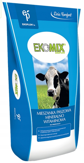 EKOPLON EKOMIX CO 20kg – mieszanka mineralno-witaminowa dla cieląt i rosnącego bydła opasowego