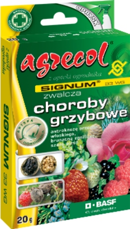 AGRECOL Signum (33WG) – zwalcza choroby grzybowe roślin sadowniczych i warzywnych